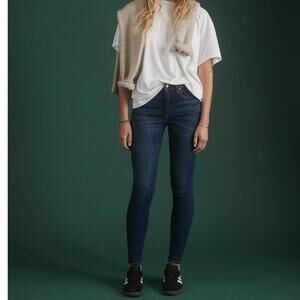 AE77 premium high waisted jeggings dark wash size 2